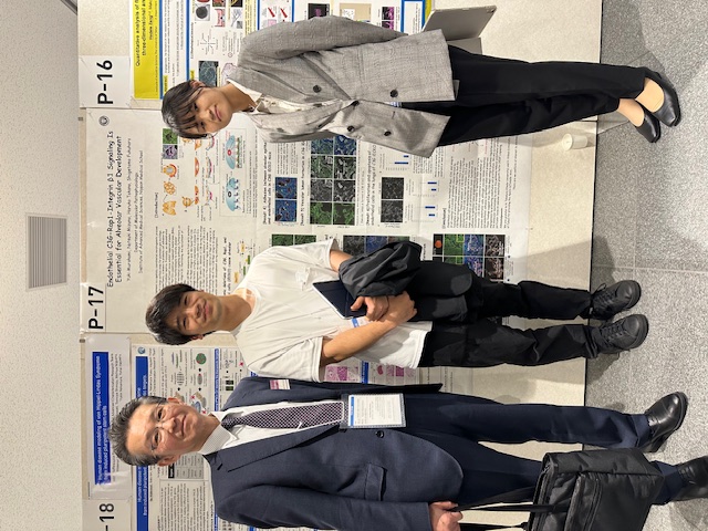 由良さん、村上さんが日本血管生物医学会でポスター発表を行ないました